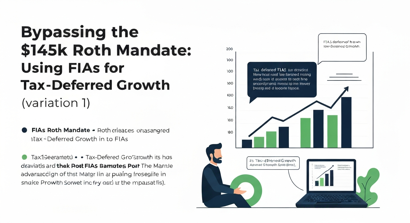 Bypassing the $145k Roth Mandate: Using FIAs for Tax-Deferred Growth