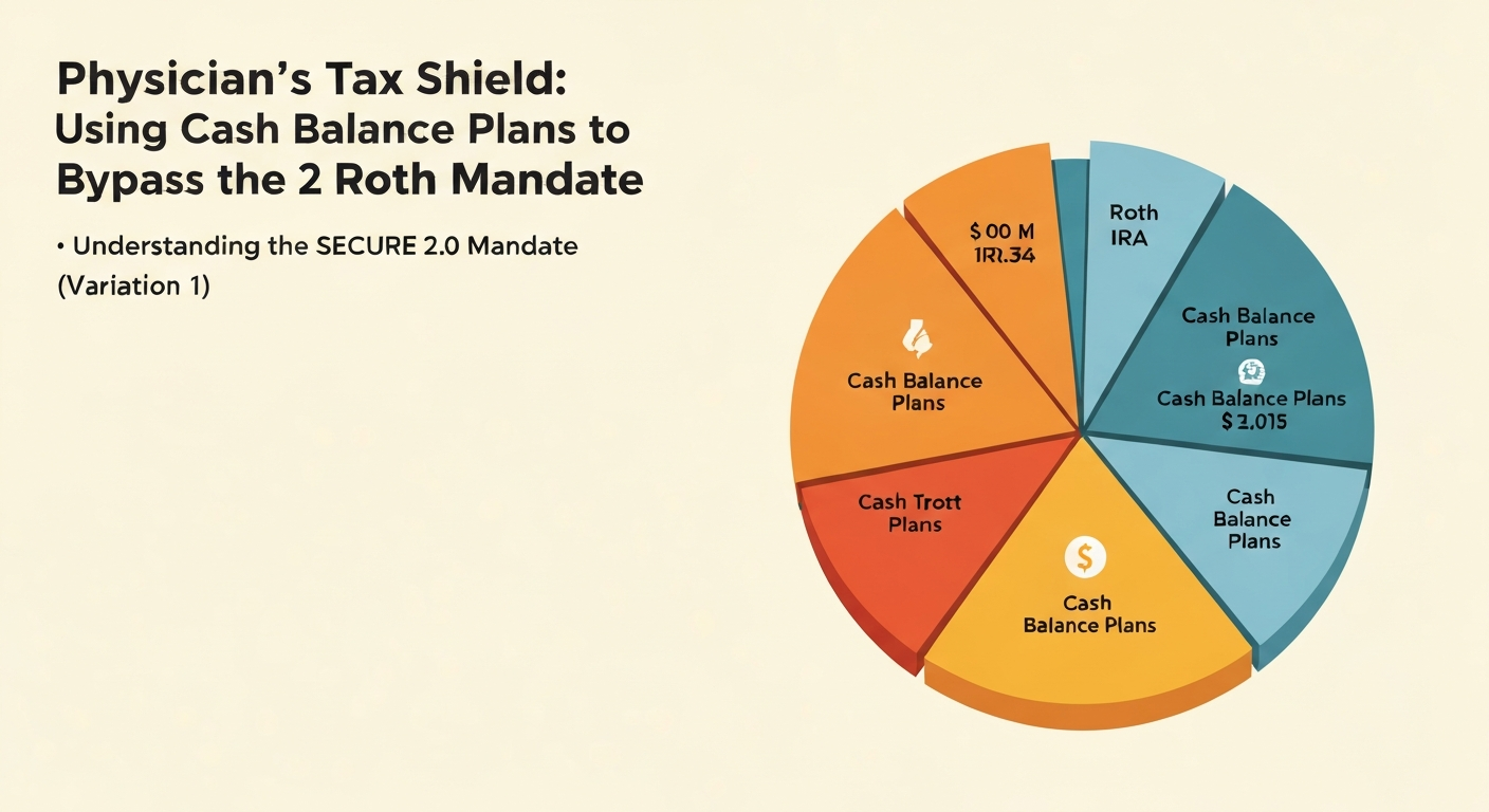 Physician’s Tax Shield: Using Cash Balance Plans to Bypass the SECURE 2.0 Roth Mandate