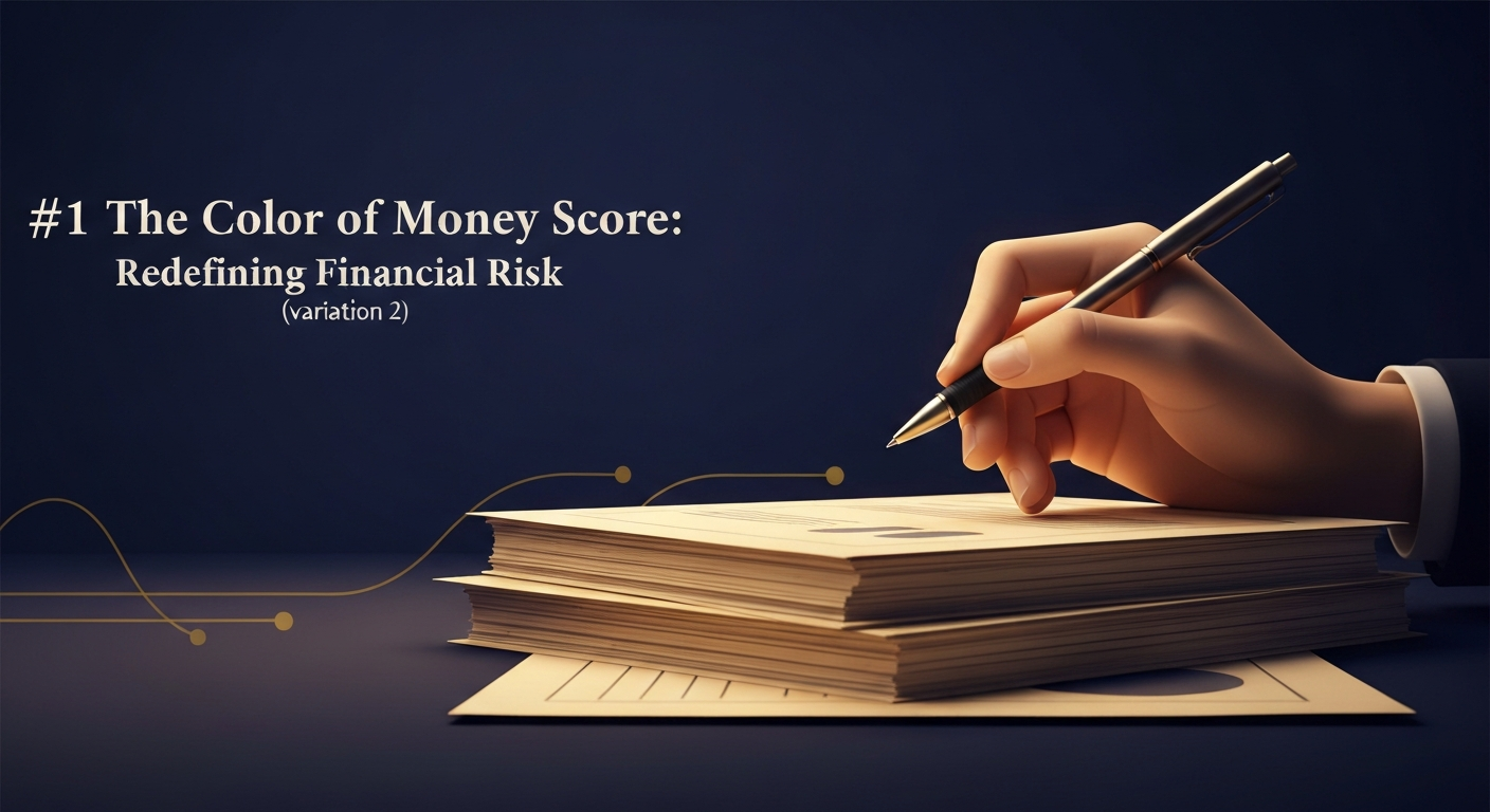 #1 The Color of Money Score: Redefining Financial Risk