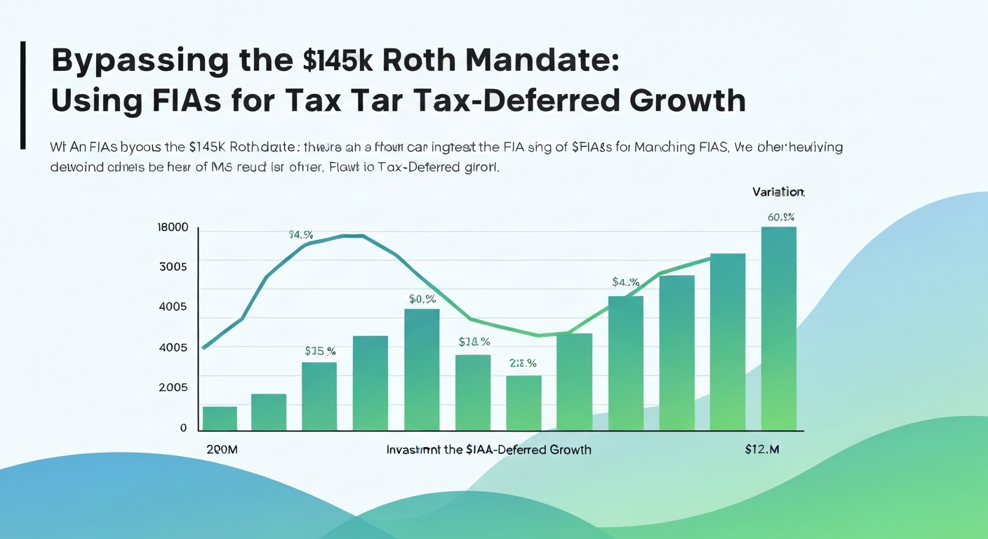 Bypassing the $145k Roth Mandate: Using FIAs for Tax-Deferred Growth