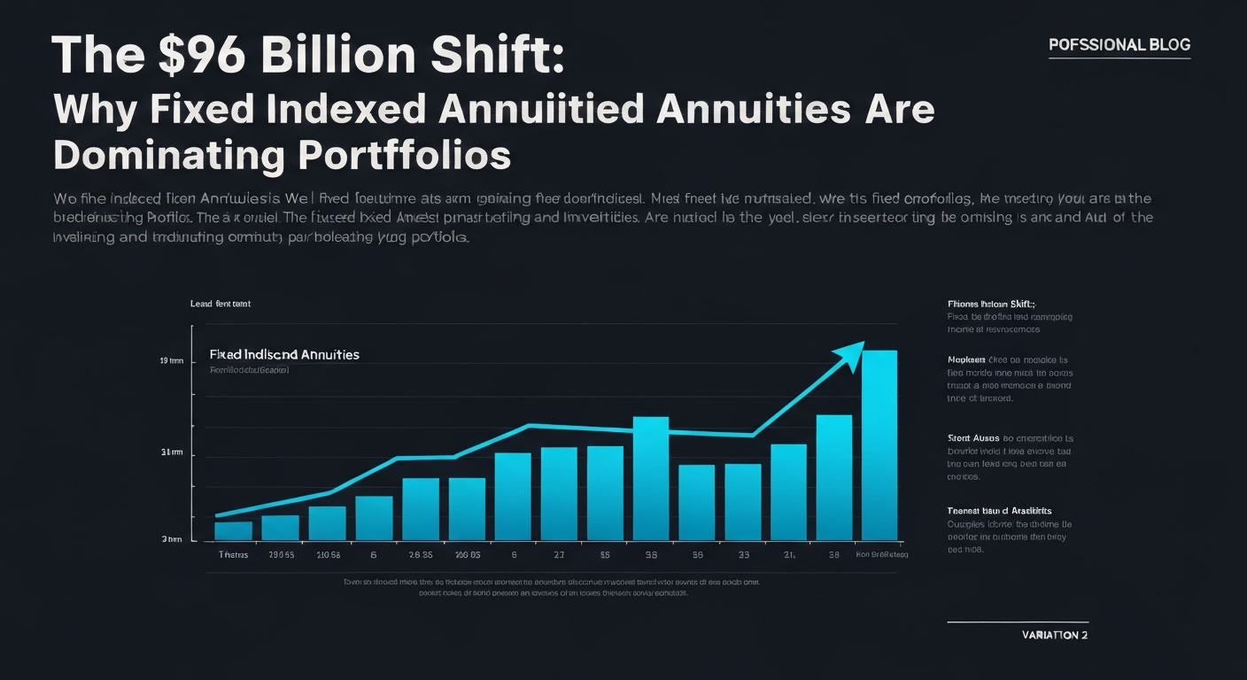 The $96 Billion Shift: Why Fixed Indexed Annuities Are Dominating Portfolios