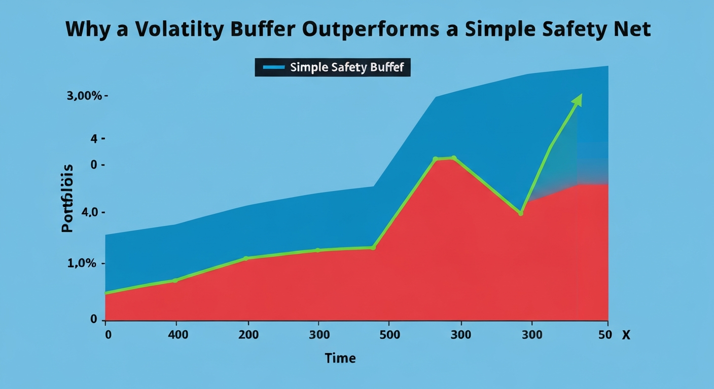 Why a Volatility Buffer Outperforms a Simple Safety Net