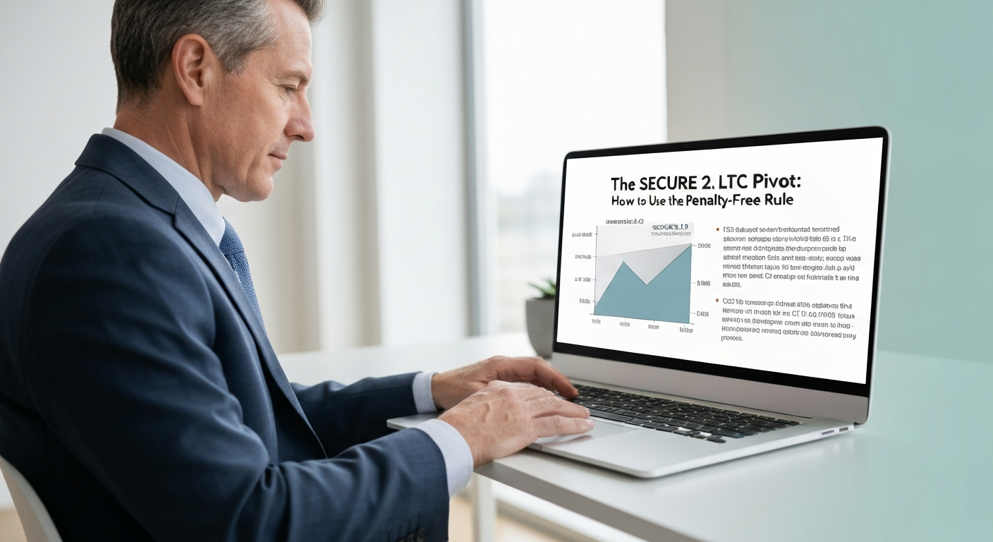 The SECURE 2.0 LTC Pivot: How to Use the $2,600 Penalty-Free Rule