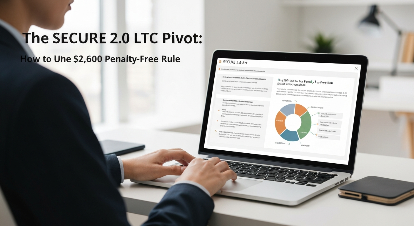 The SECURE 2.0 LTC Pivot: How to Use the $2,600 Penalty-Free Rule
