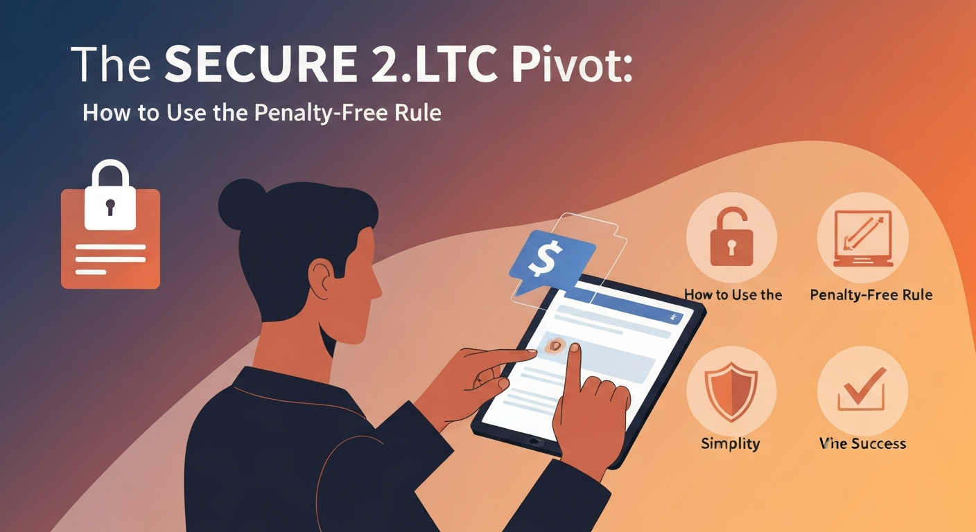 The SECURE 2.0 LTC Pivot: How to Use the $2,600 Penalty-Free Rule